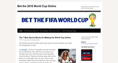 Desktop Screenshot of bet-the-world-cup.com